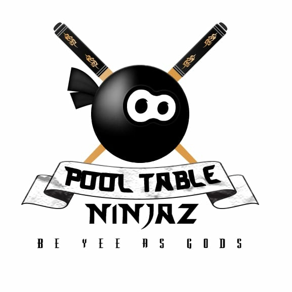 Pool table ninjaz logo