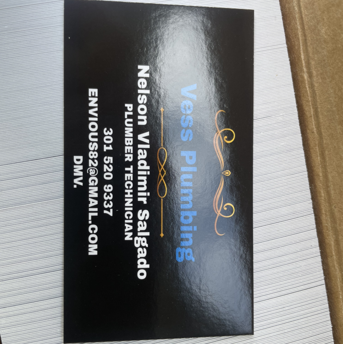 Vess plumbing logo