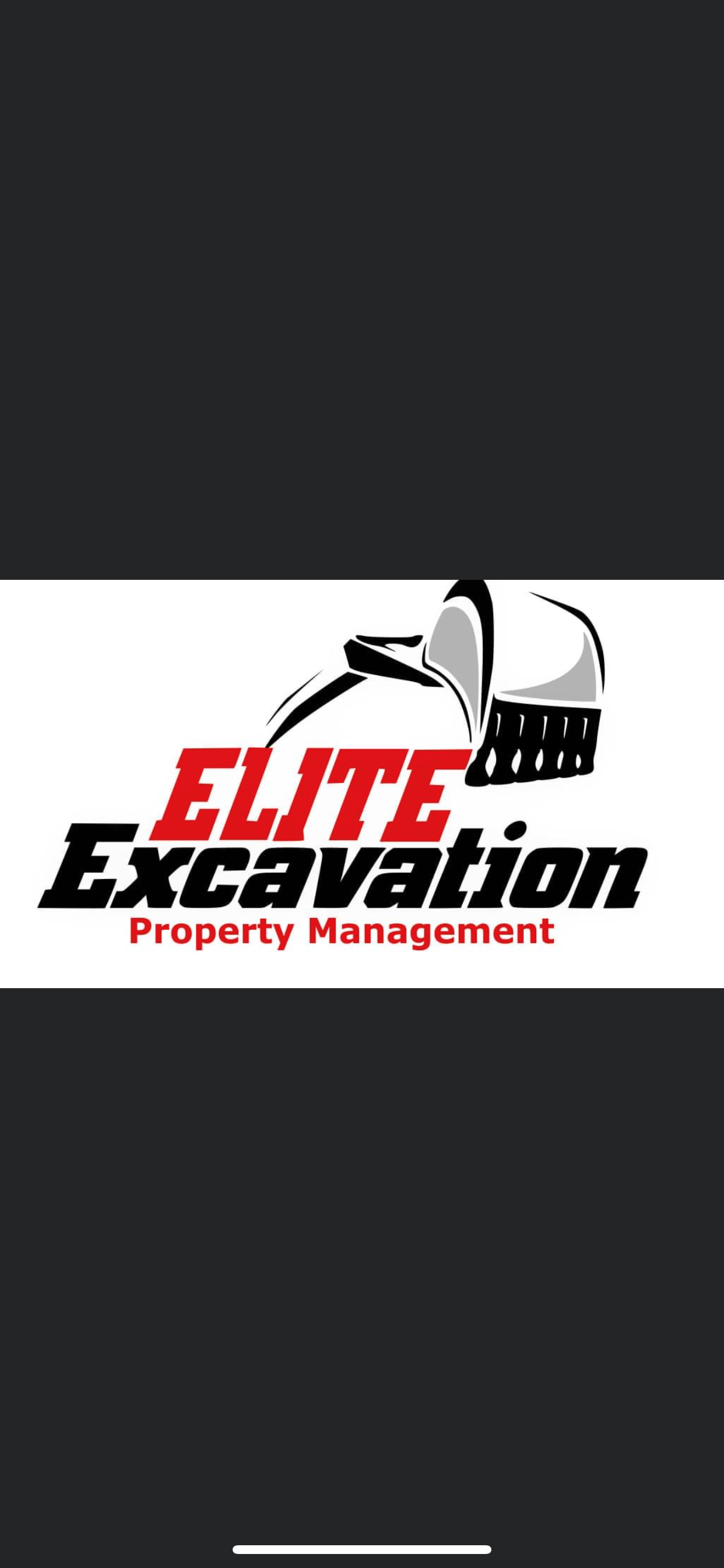 Elite Excavation & Property Management logo