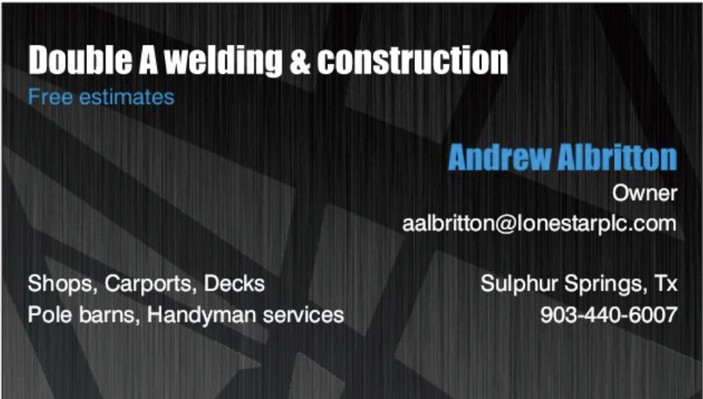 Avatar for Double A Welding & Construction