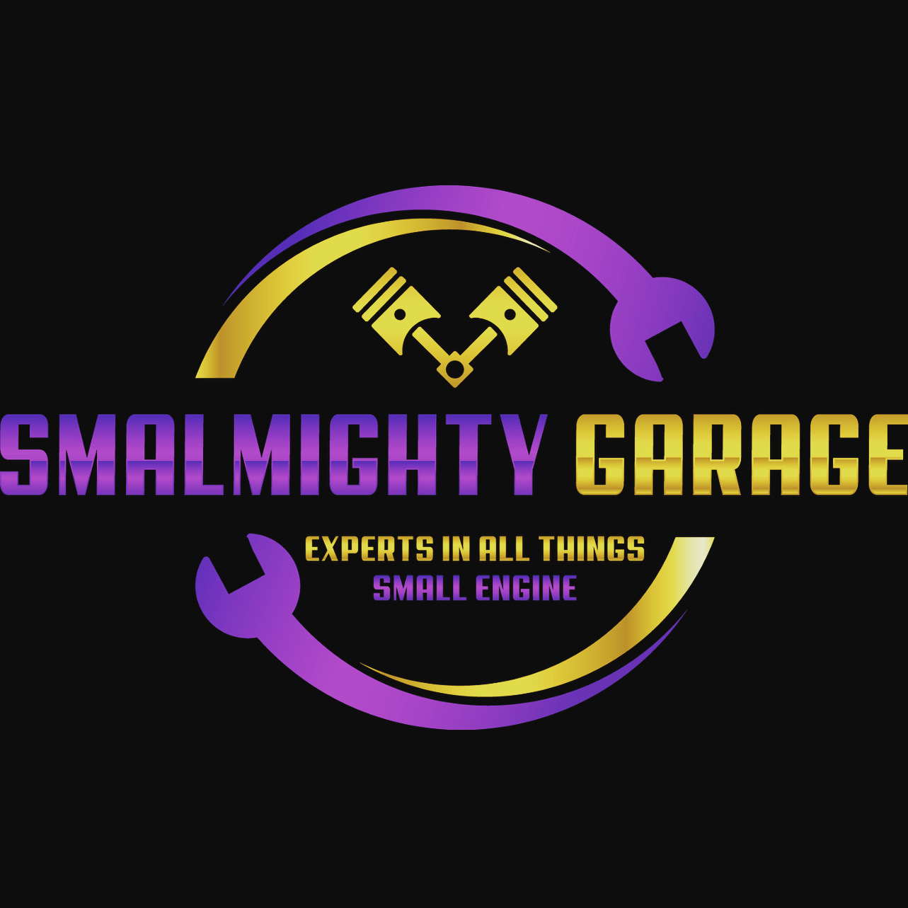 Smalmighty Garage logo