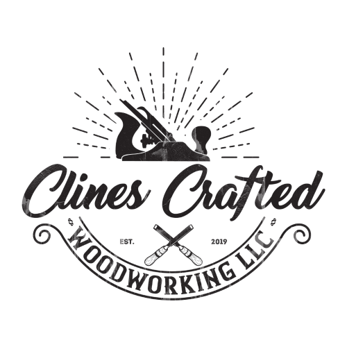 Clines crafted woodworking LLC logo