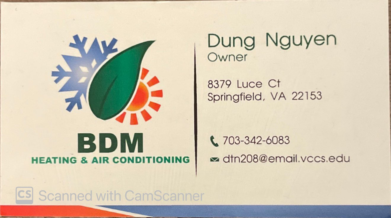 Bdm Heating and Air Conditioning logo