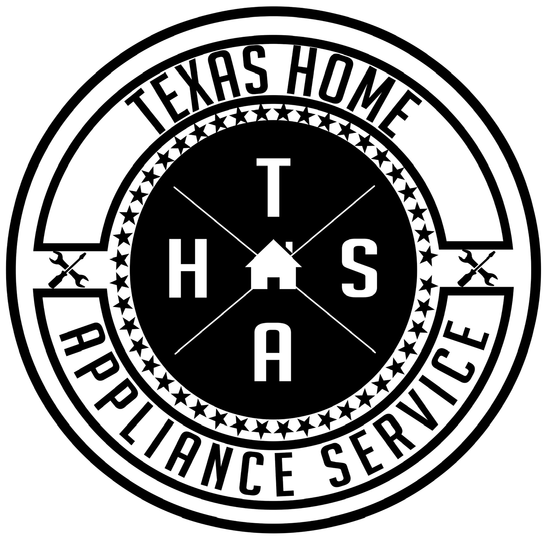 Logo for TEXAS HOME APPLIANCE SERVICE