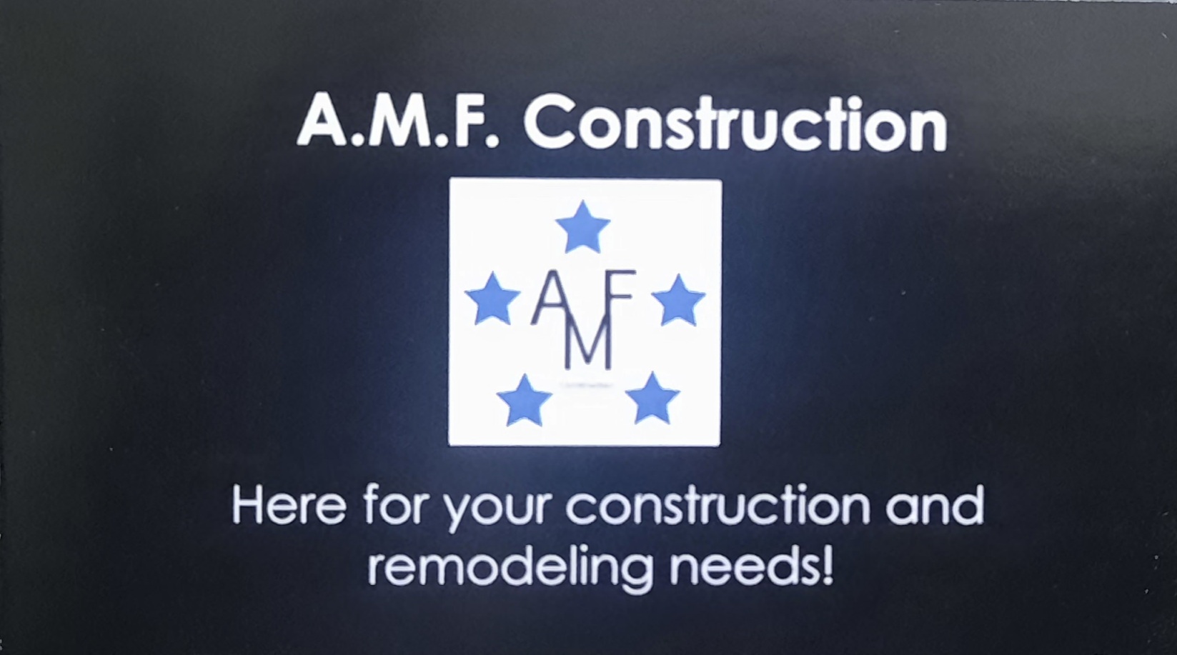 Avatar for A.M.F. Construction