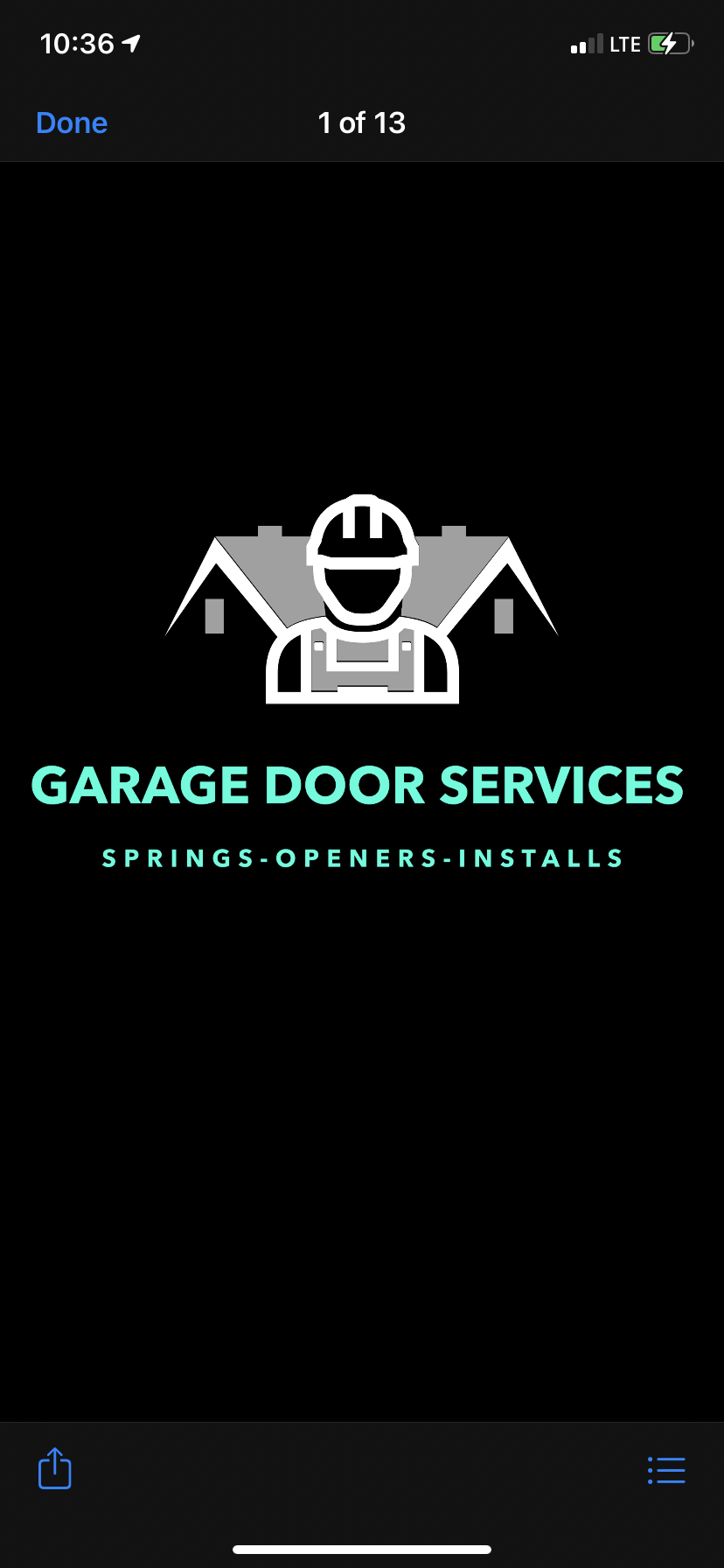 Rafa's Garage Door Services logo