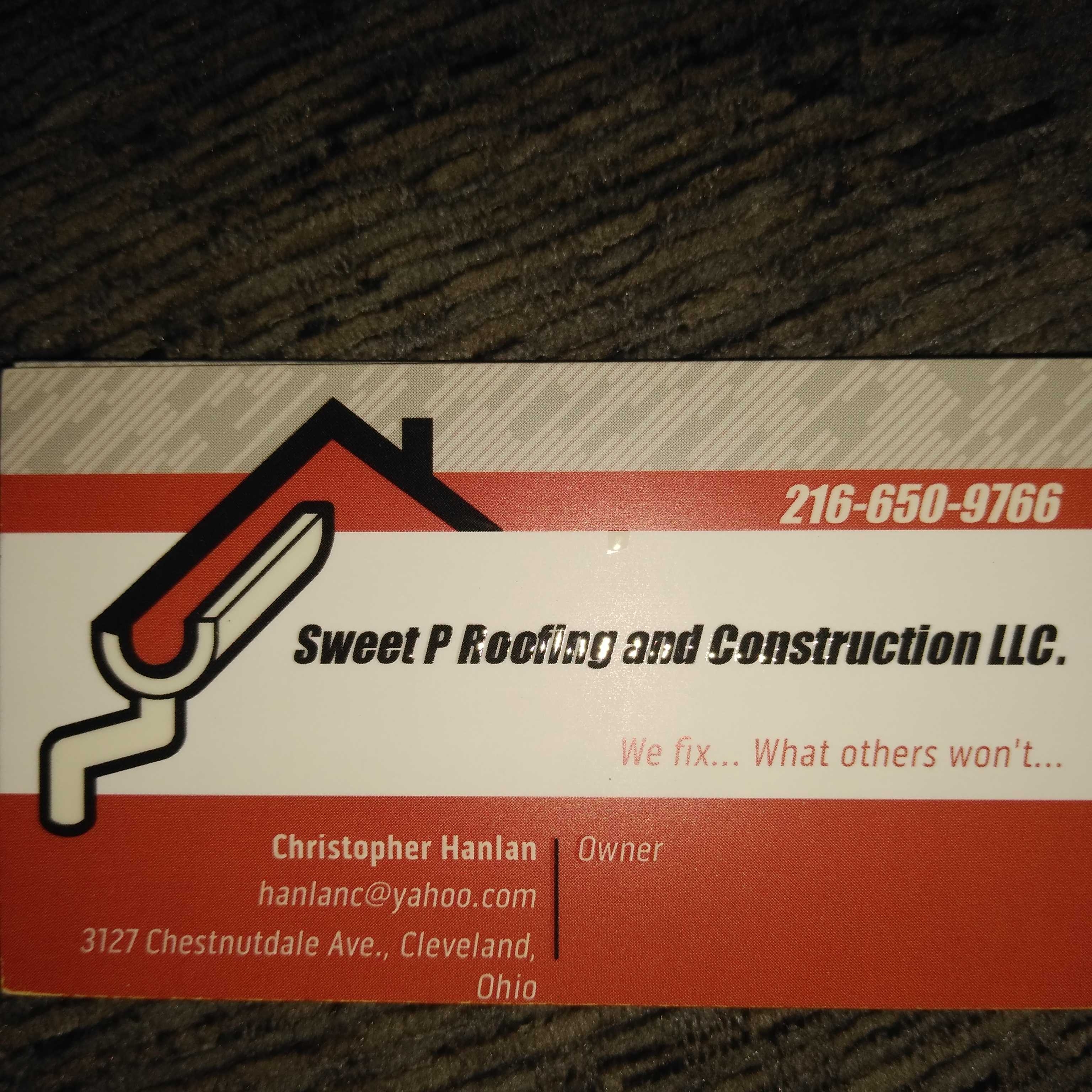 Sweet P Roofing And Construction logo