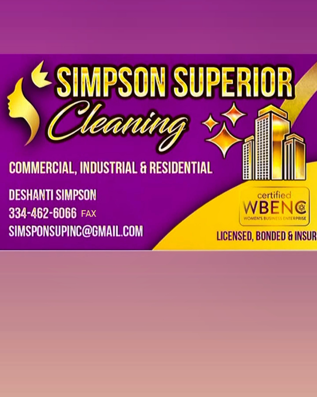 Simpson Superior Cleaning On Demands LLC logo
