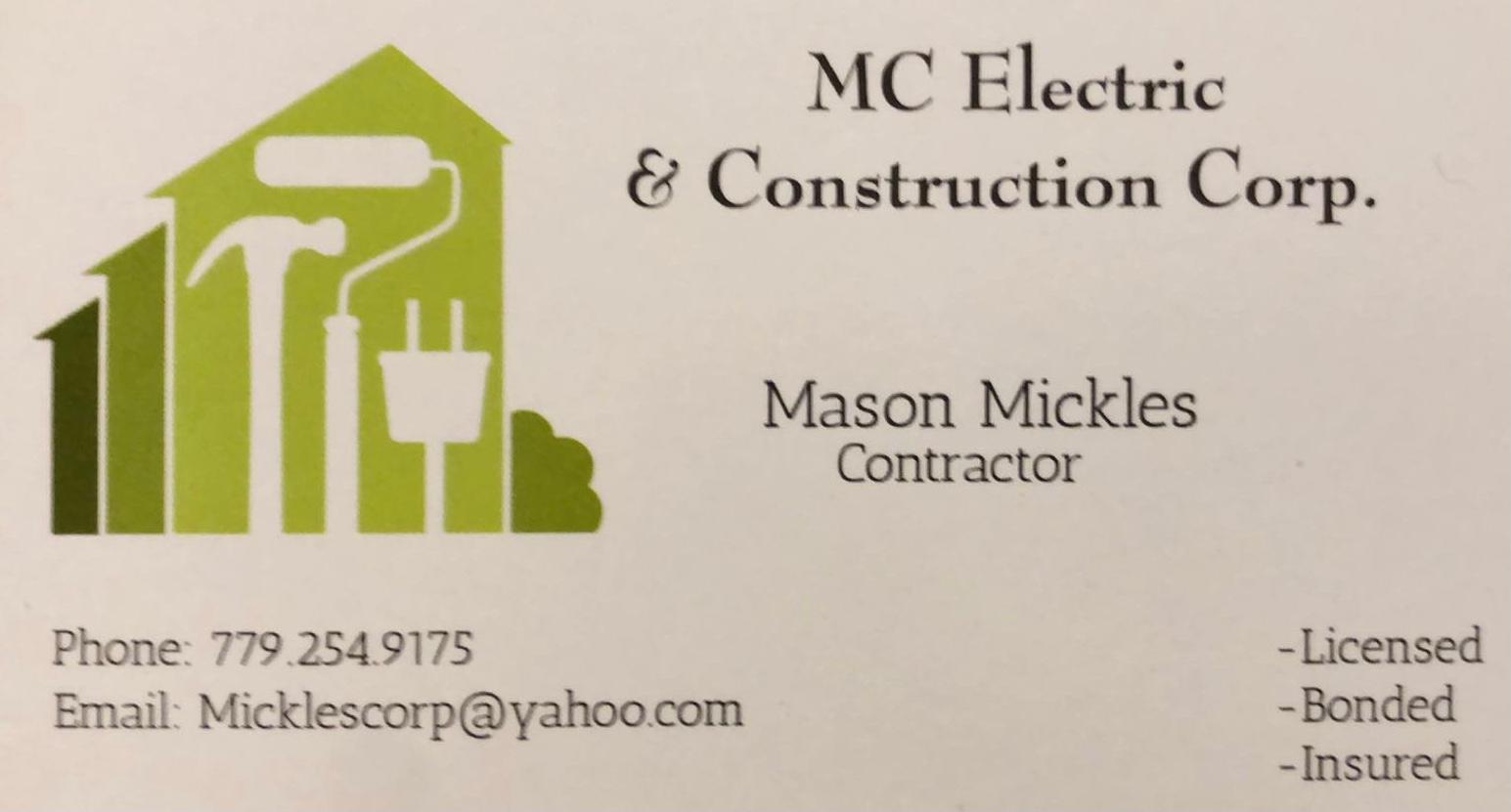 Avatar for Mc Electric and Construction Corp.