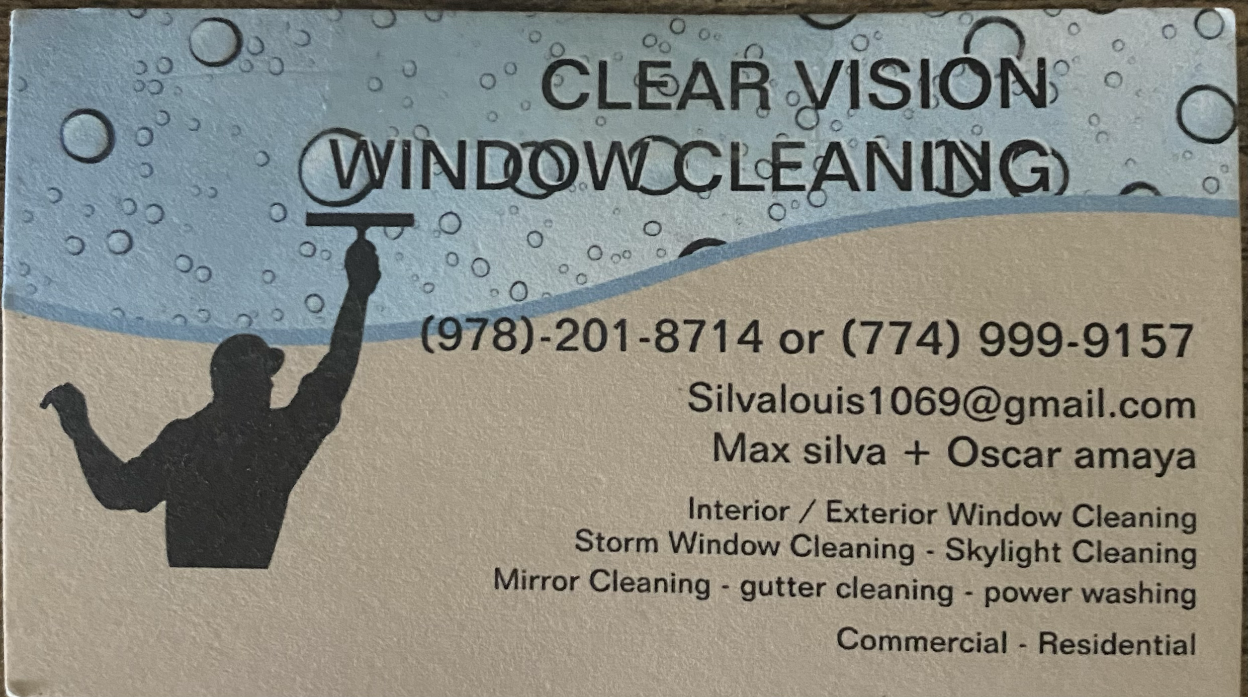 Logo for Clear Vision Window Cleaning