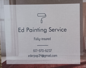Logo for Ed Painting Services