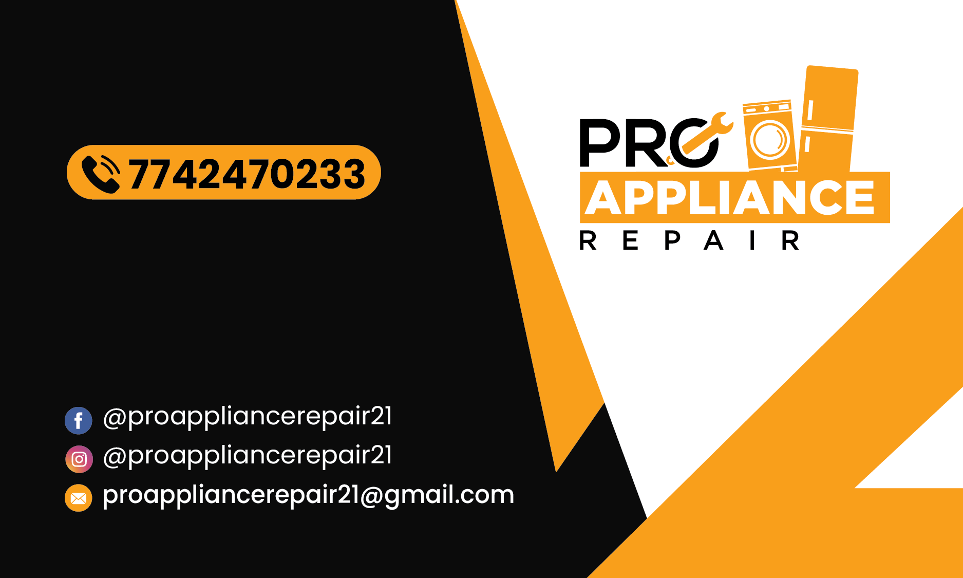 Logo for Pro Appliance Repair