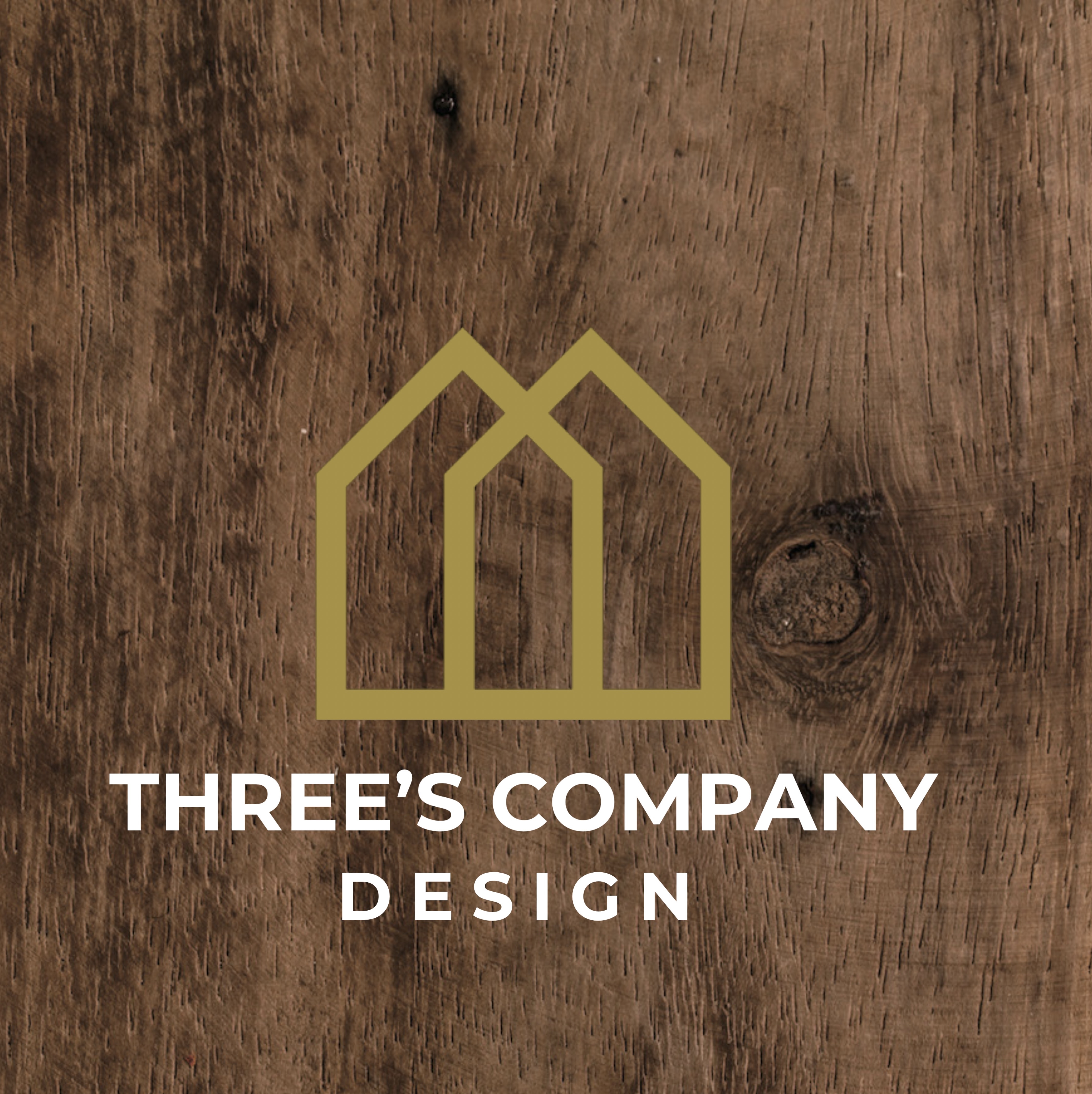 Threes Company Design logo