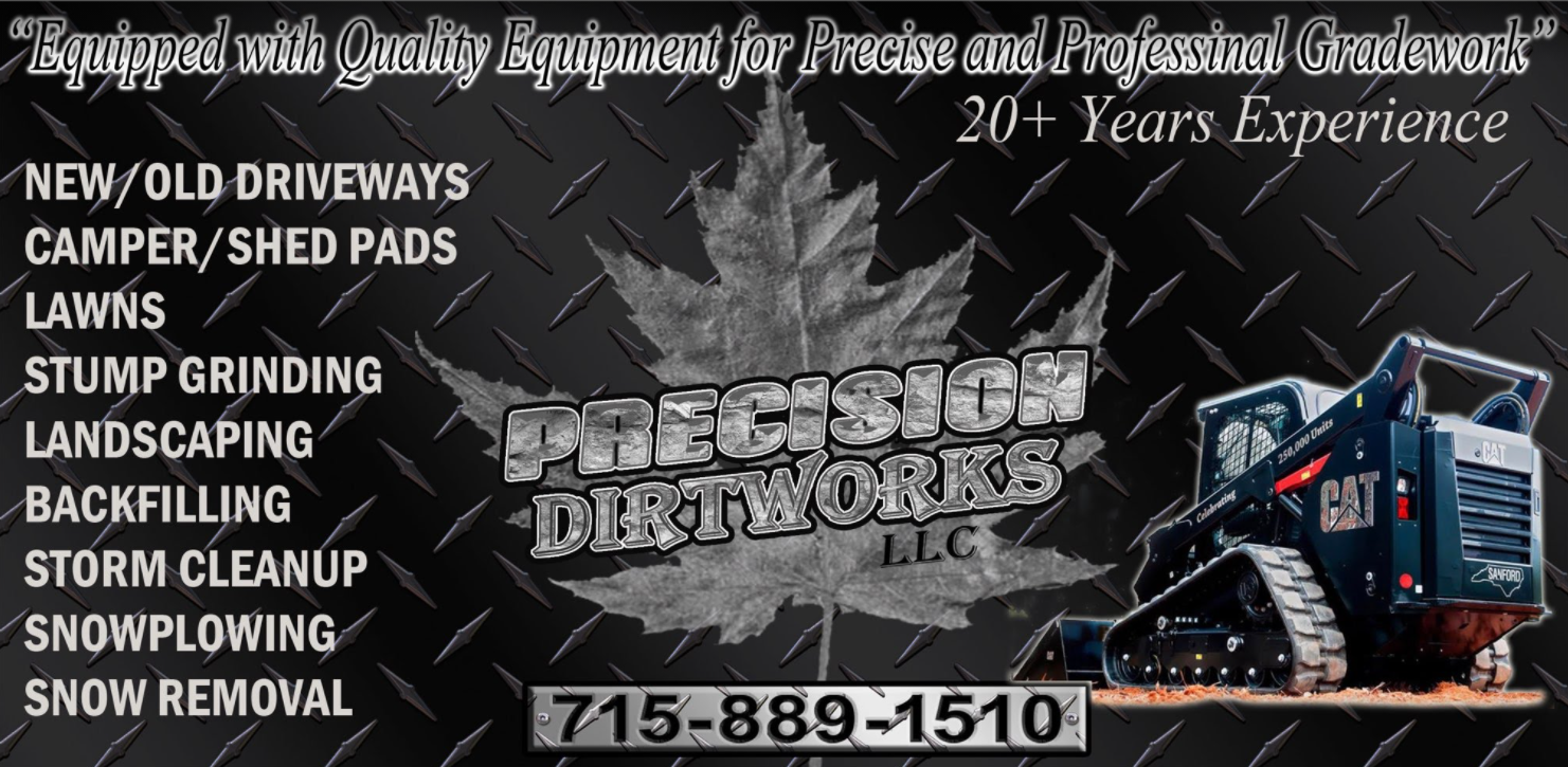 Logo for Precision Dirt Works LLC