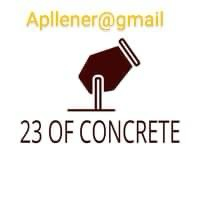 23 of concrete logo