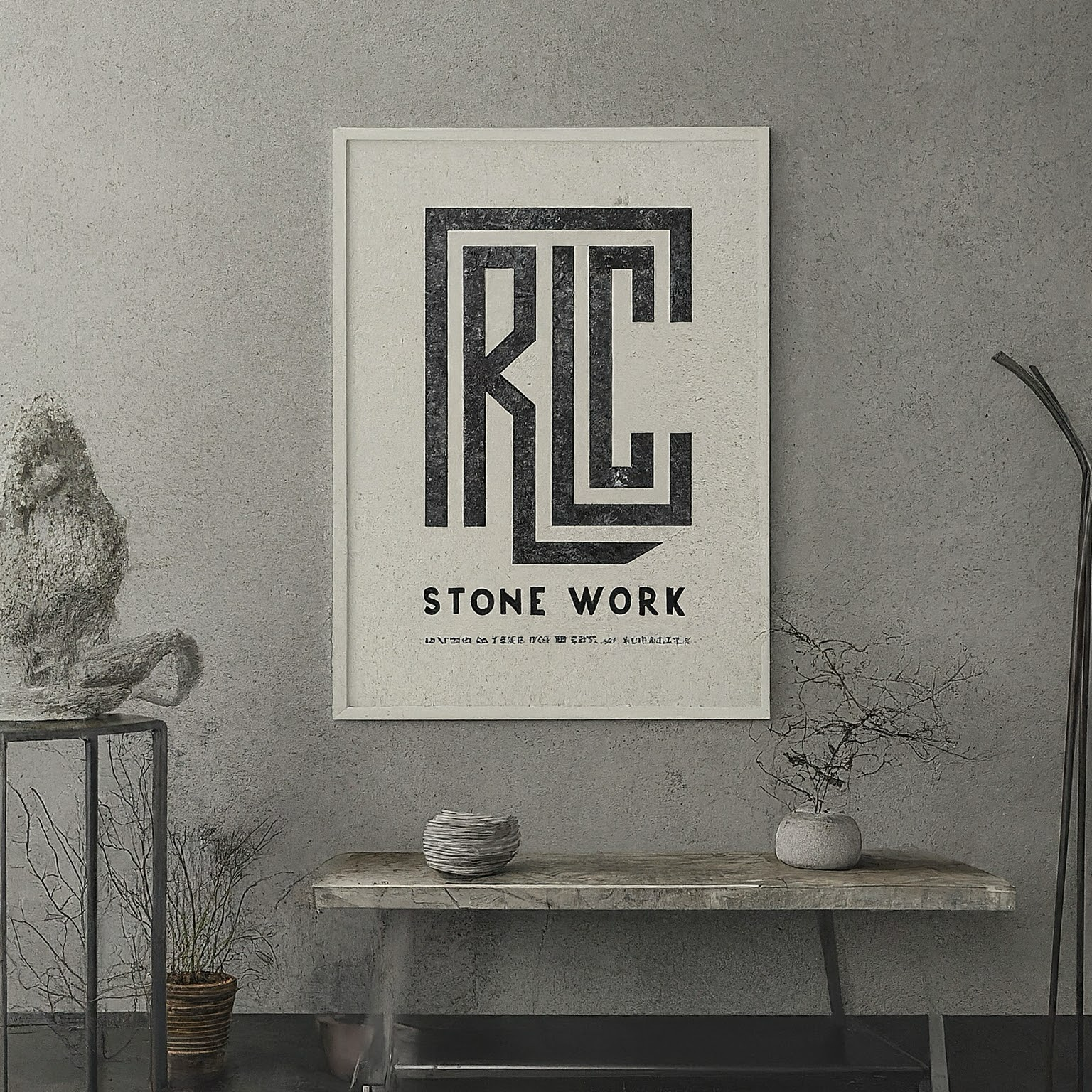 RC Stone Work logo