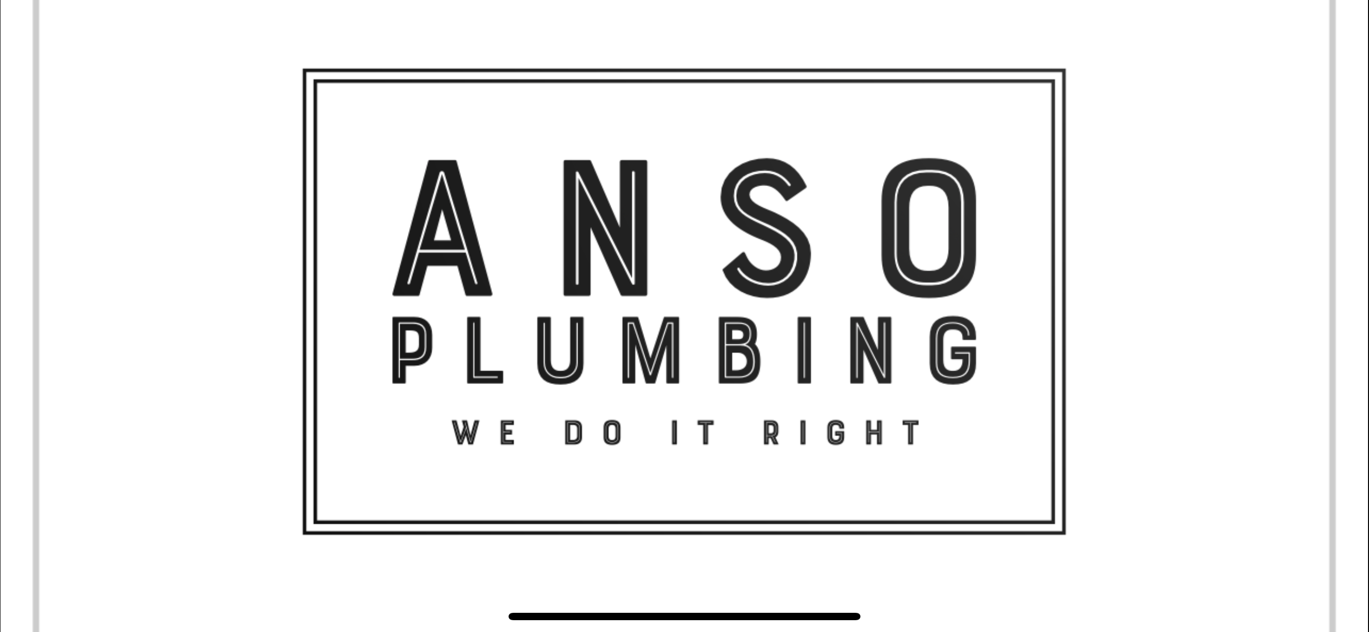 Logo for ANSO Plumbing