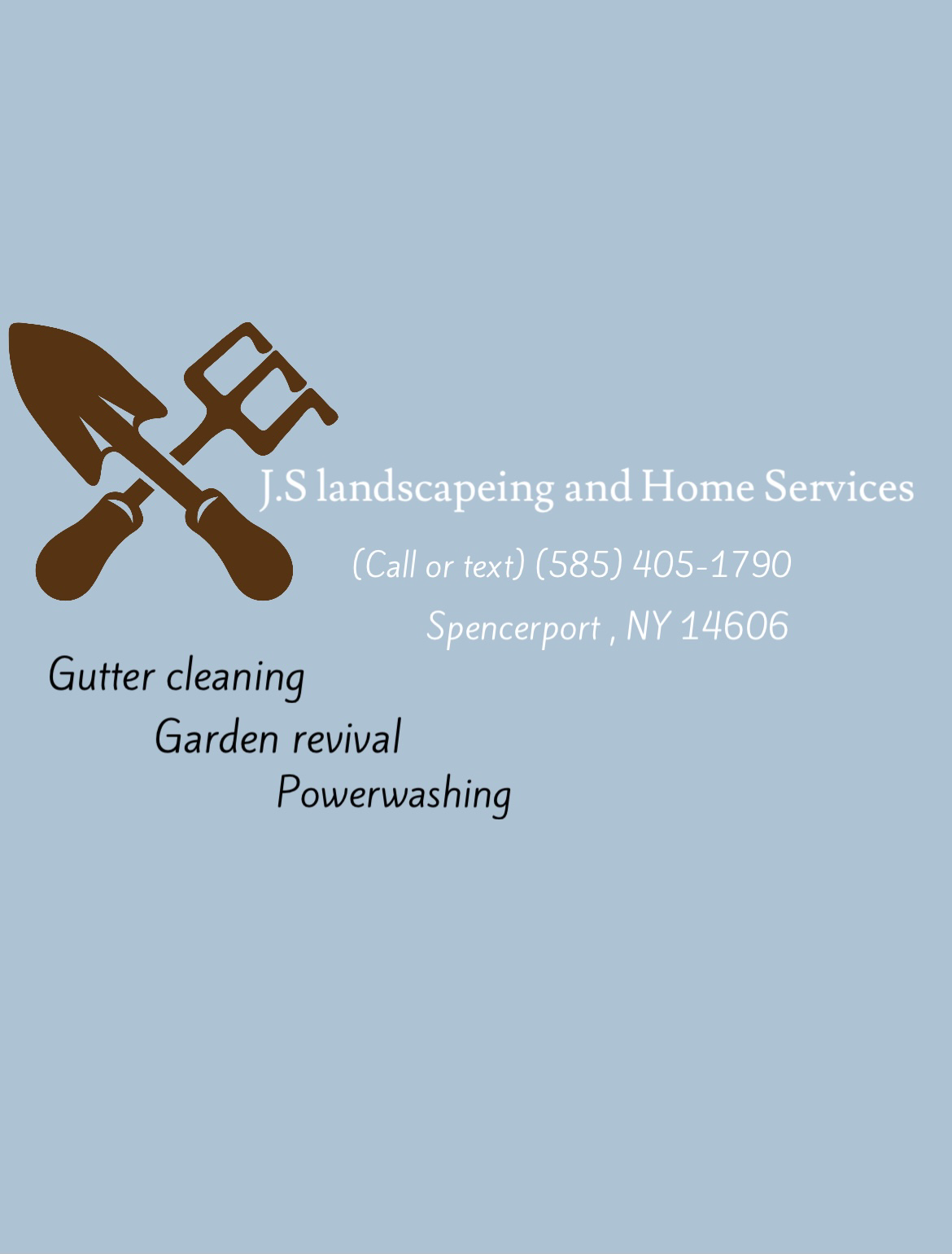 J.S Landscaping and Home services logo