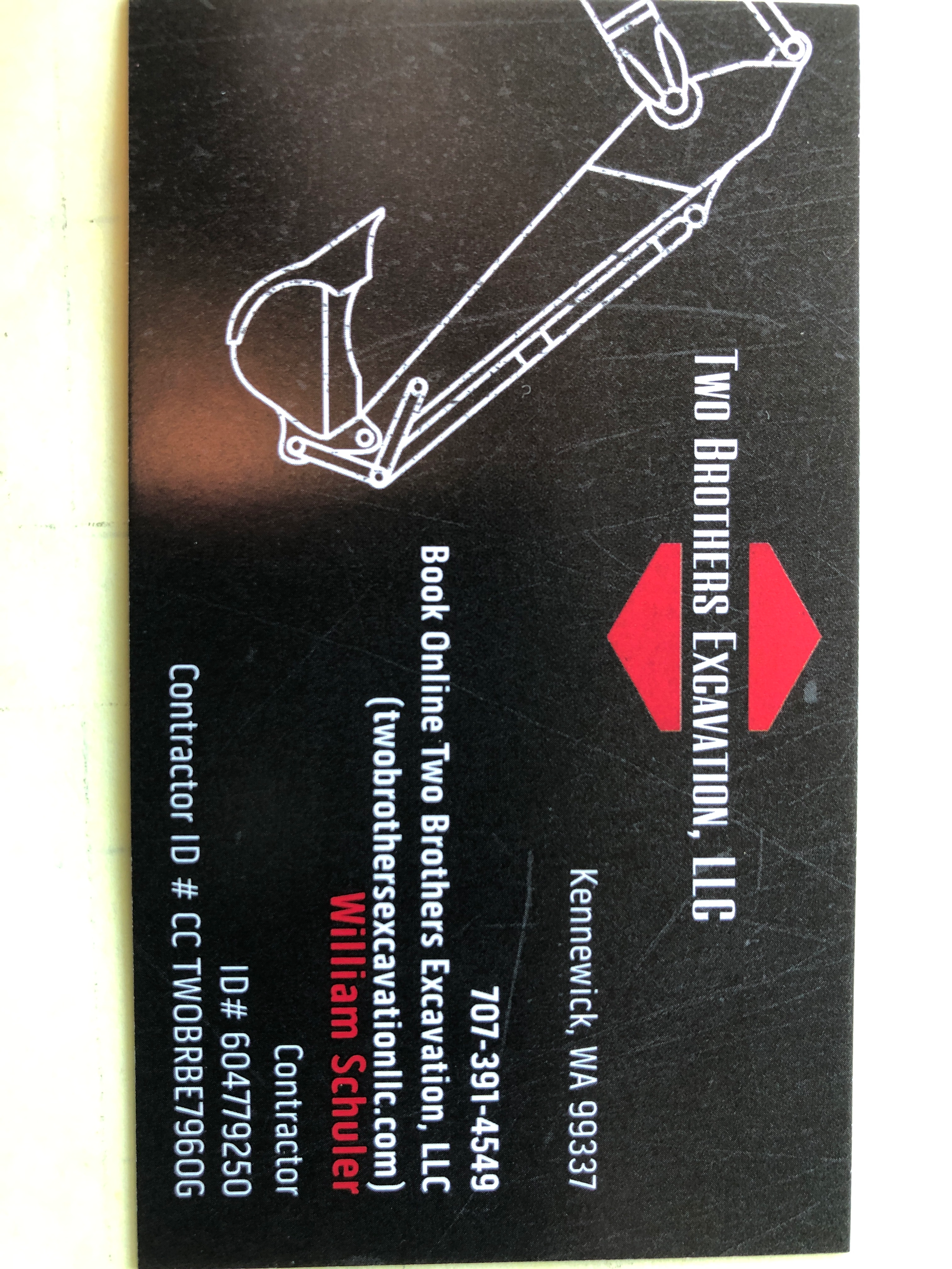 Logo for Two Brothers Excavation, LLC