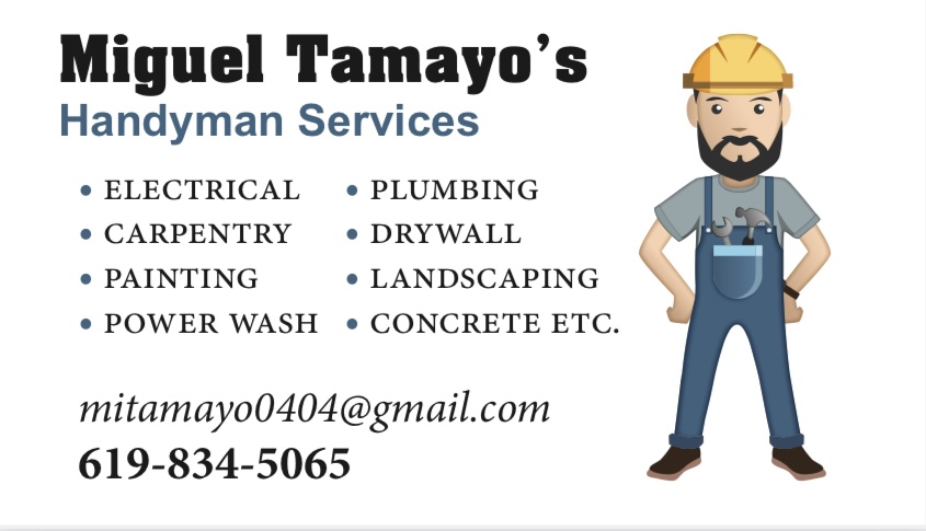 Avatar for Miguel Tamayos handyman services