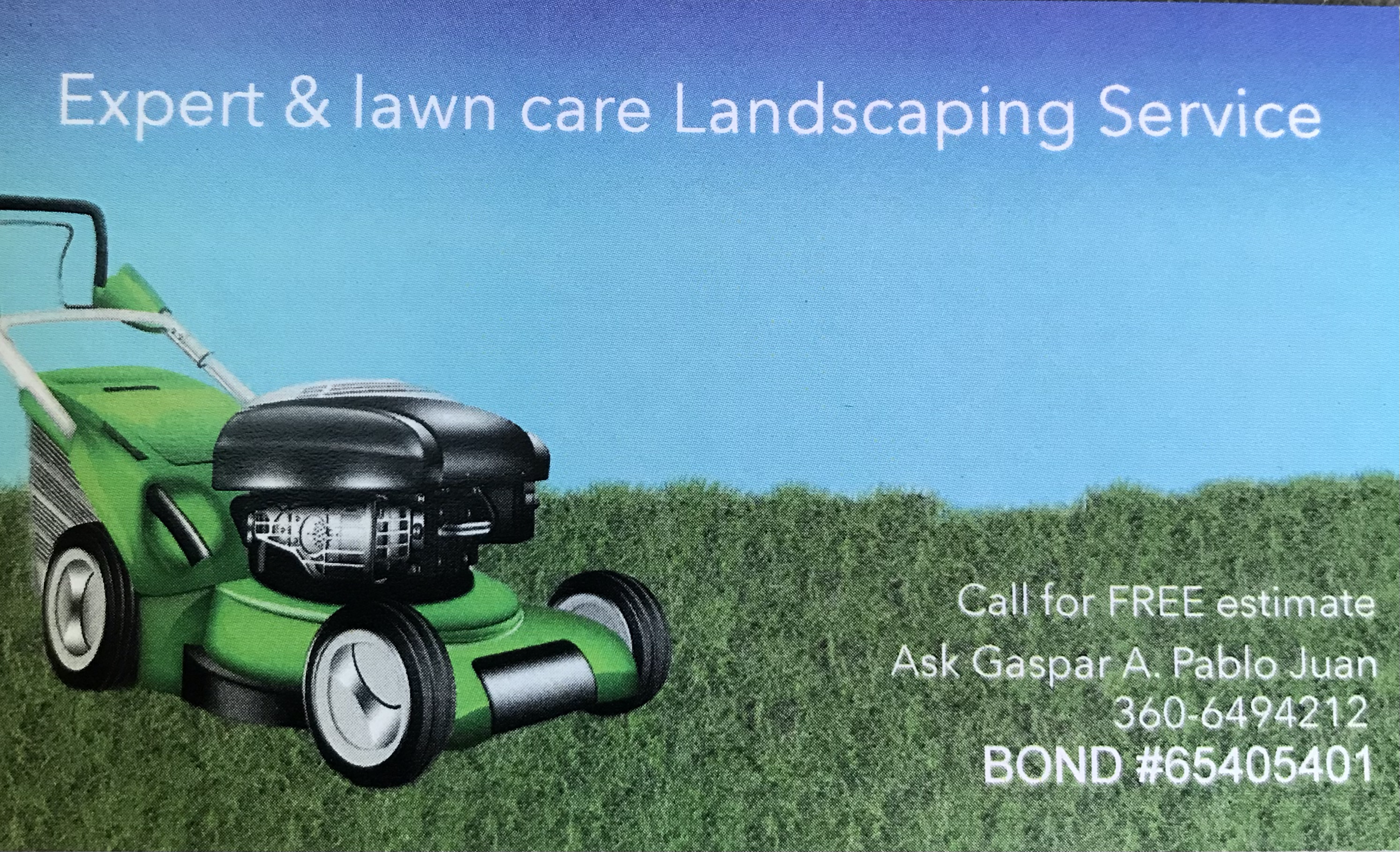 Logo for Expert & Lawn Care Landscaping Service