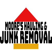 moore's hauling and junk removal logo