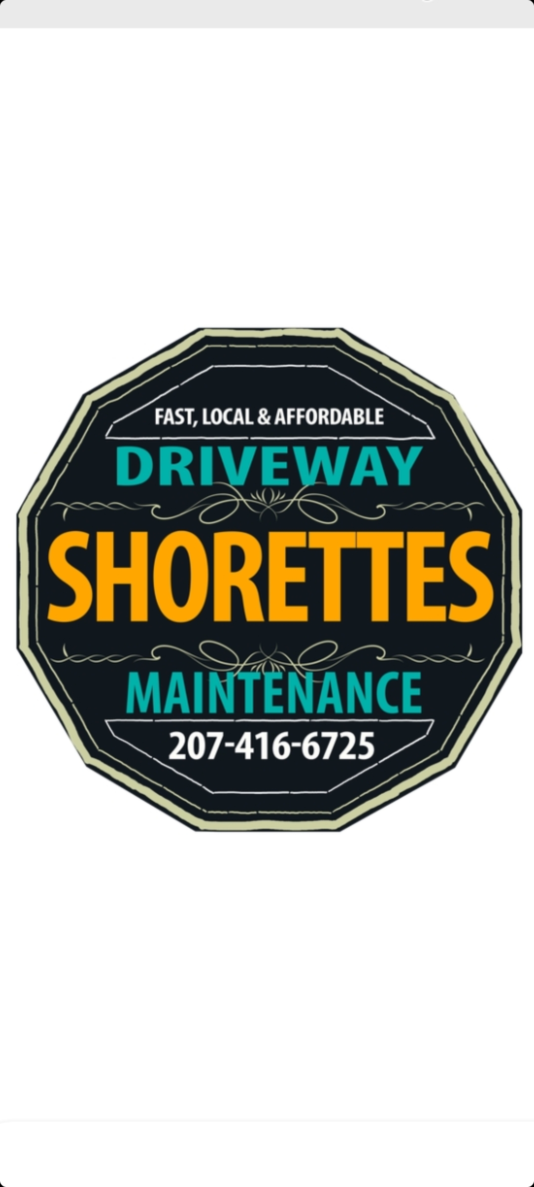 Shorette's driveway maintenance logo