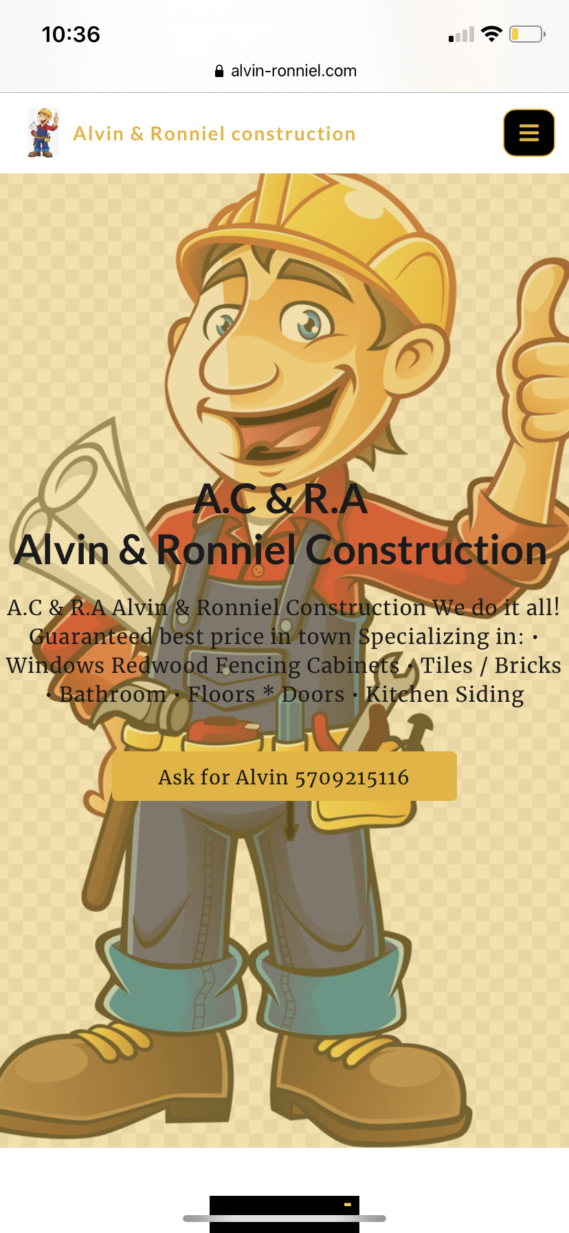 Avatar for Alvin & Ronniel Construction LLC