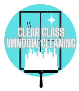 Clear Glass Window cleaning logo
