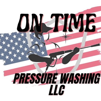 On time pressure washing logo