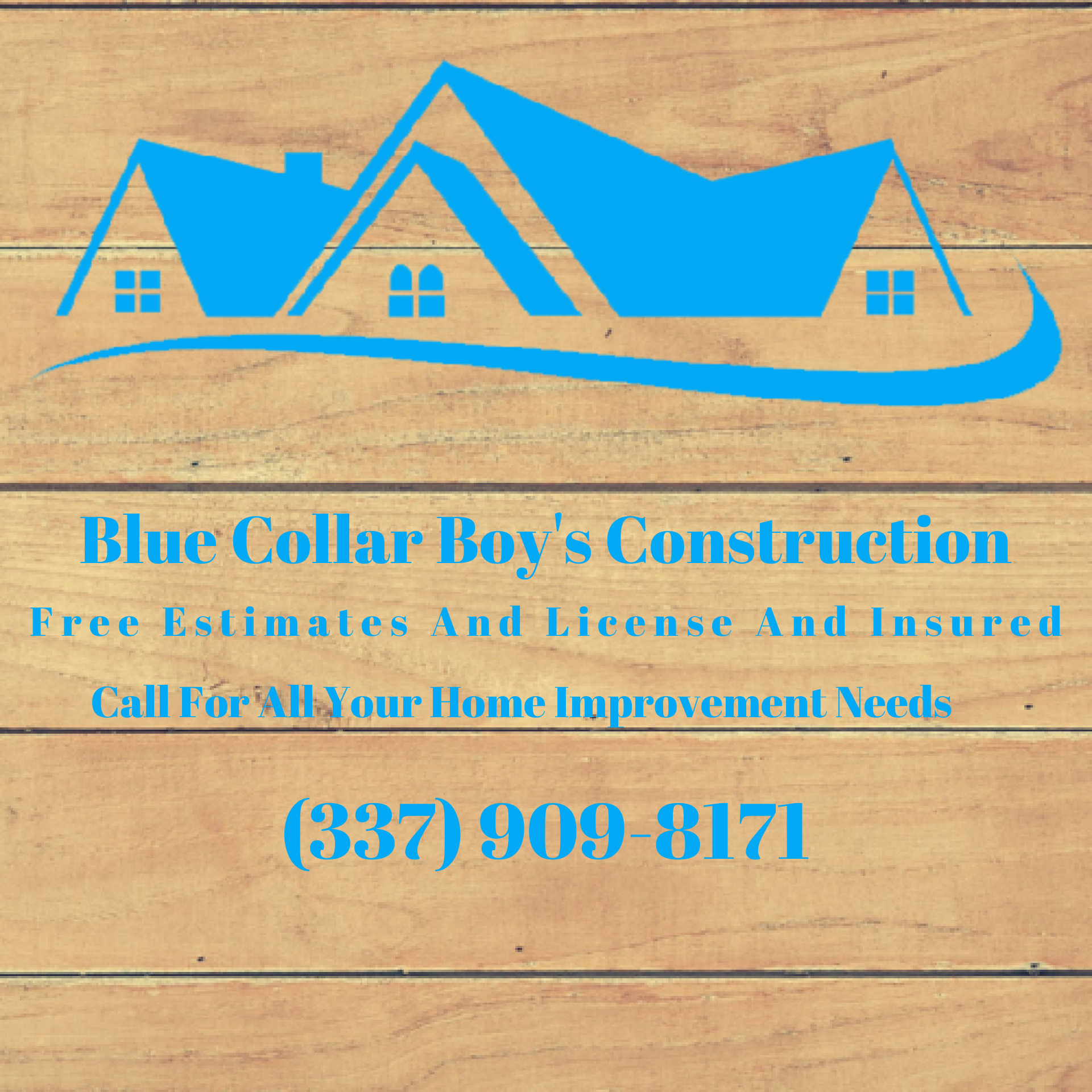 Blue Collar Boy's Construction logo
