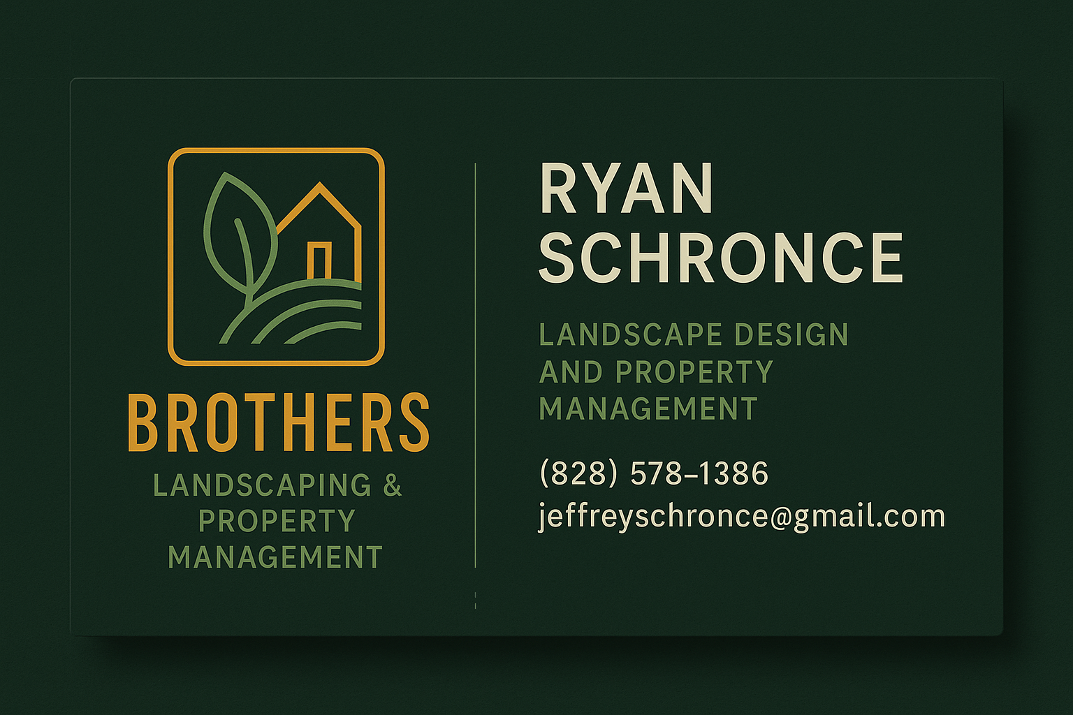 Logo for Brothers Landscaping