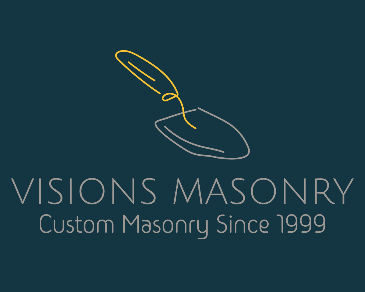 Logo for Visions Masonry LLC