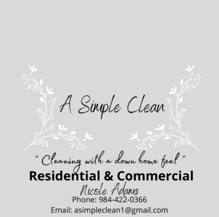 A Simple cleaning logo