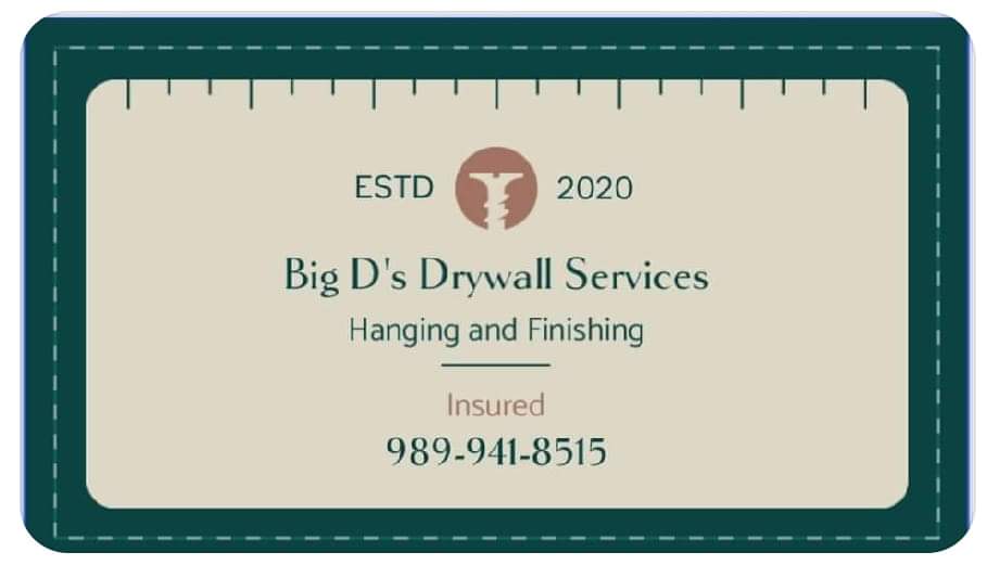 Big D's Drywall Services logo