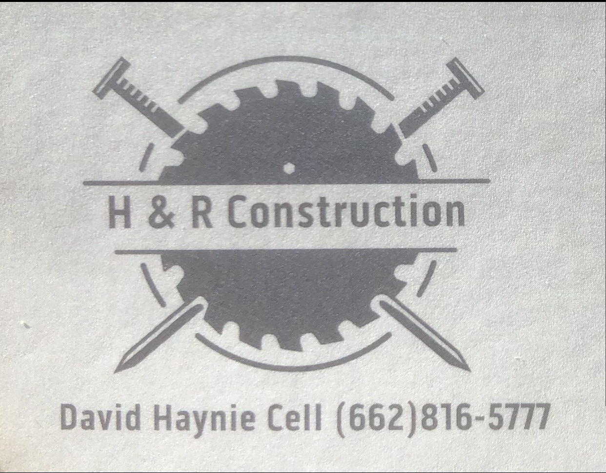 H&R construction logo