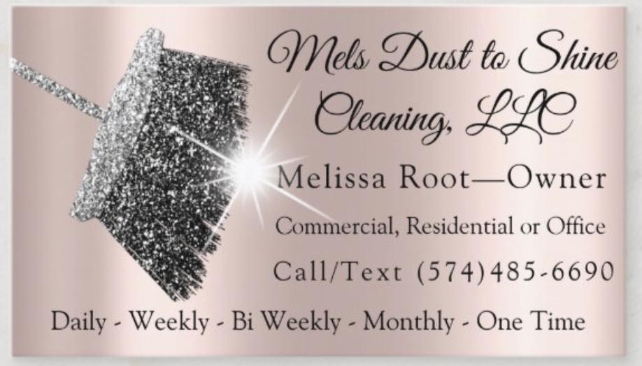 Mels Dust to Shine Cleaning logo