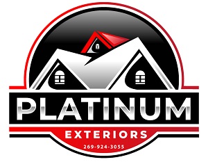 Logo for Platinum Exteriors of SW Michigan