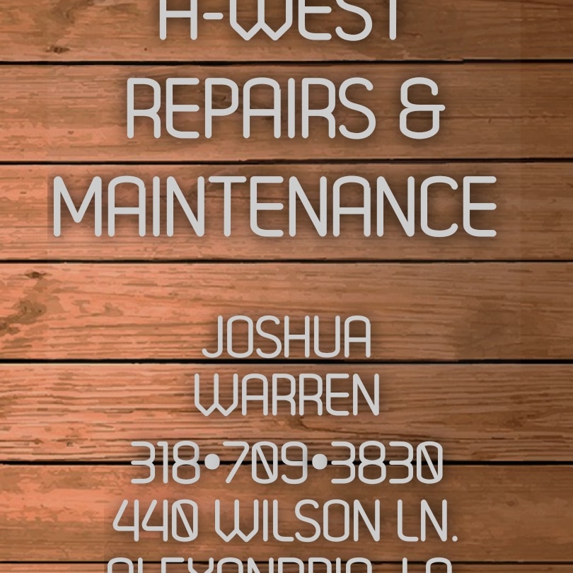 Avatar for AWest Repairs and Maintenance