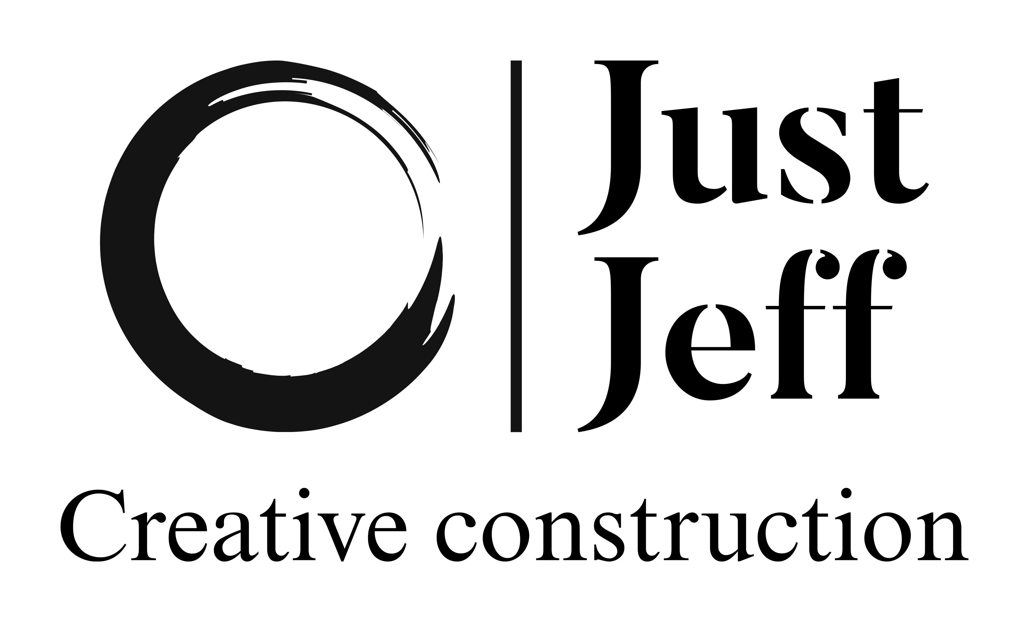 Logo for Just Jeff Creative Construction