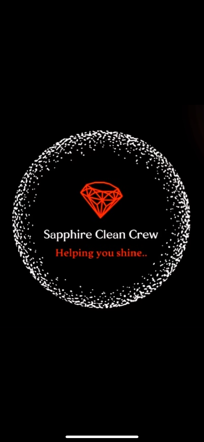 Sapphire Clean Crew logo
