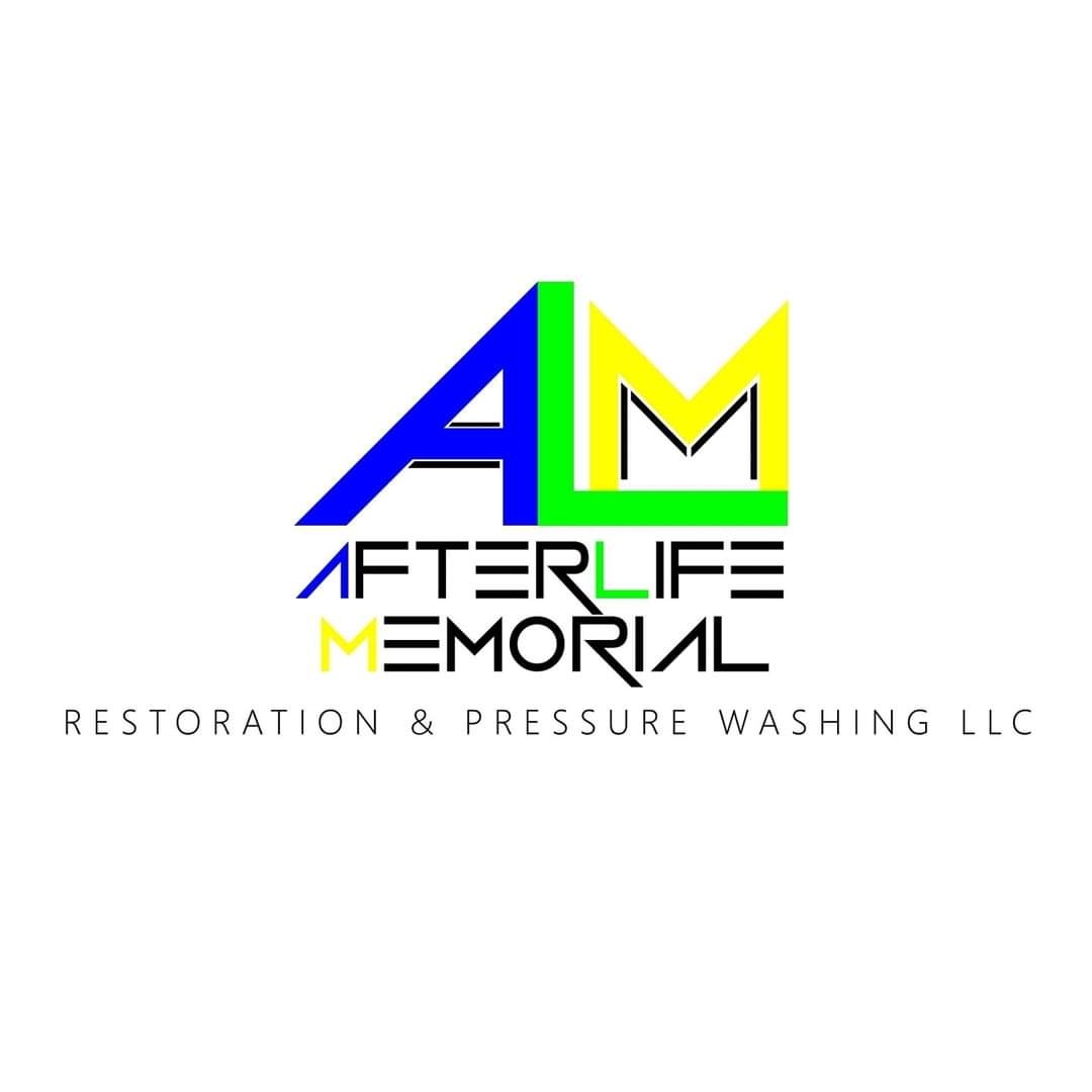 Logo for AfterLife Memorial Restoration and Pressure Washing