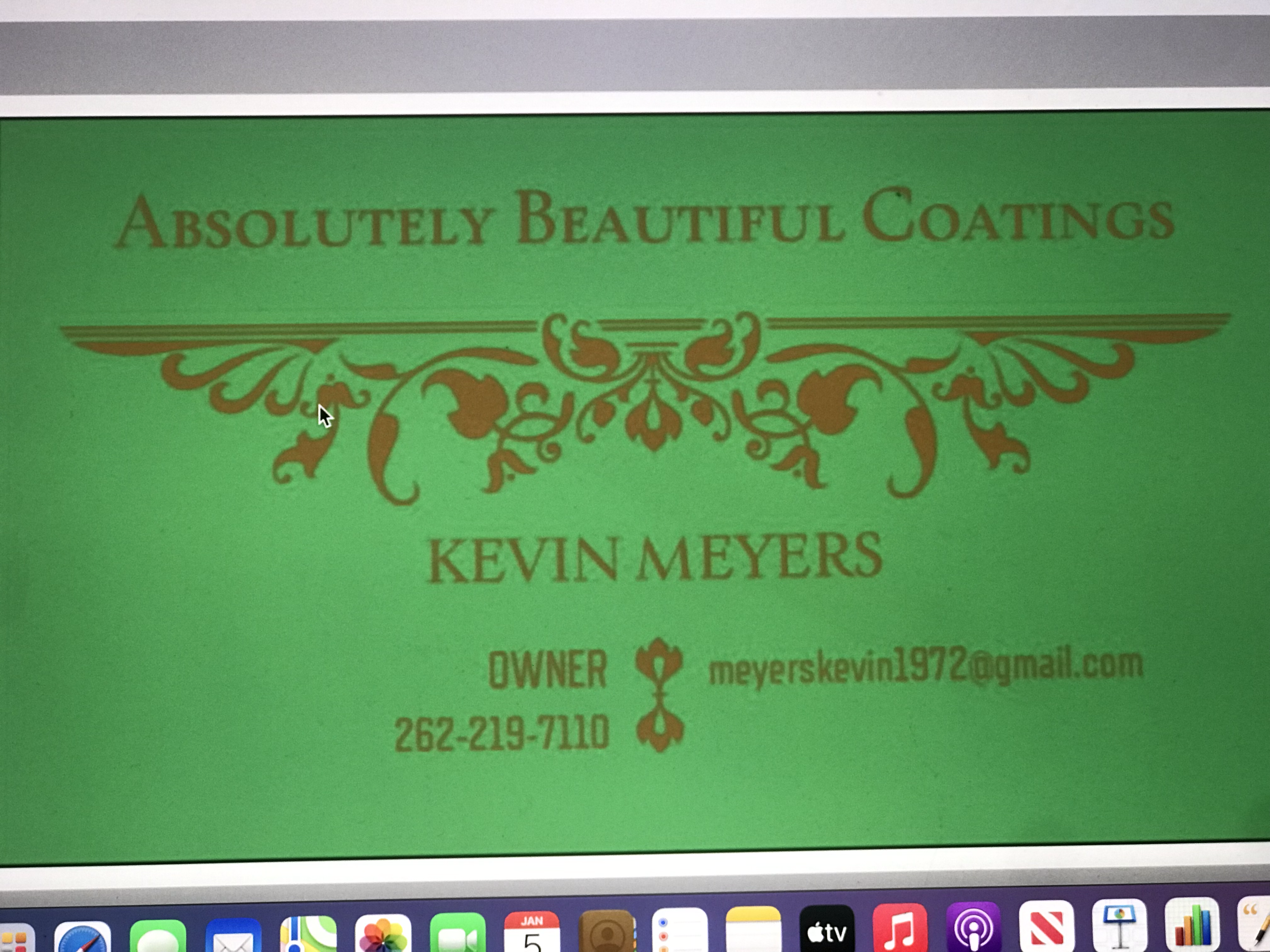 Logo for Absolutely Beautiful Coatings