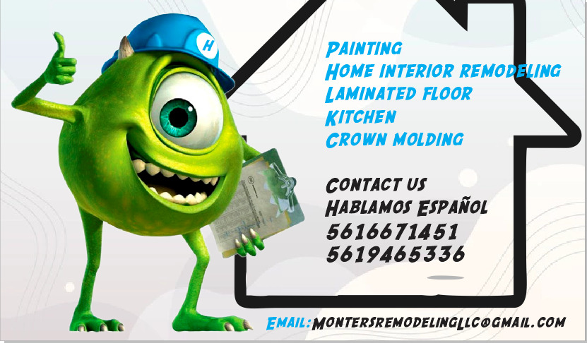 Monsters remodeing Inc logo
