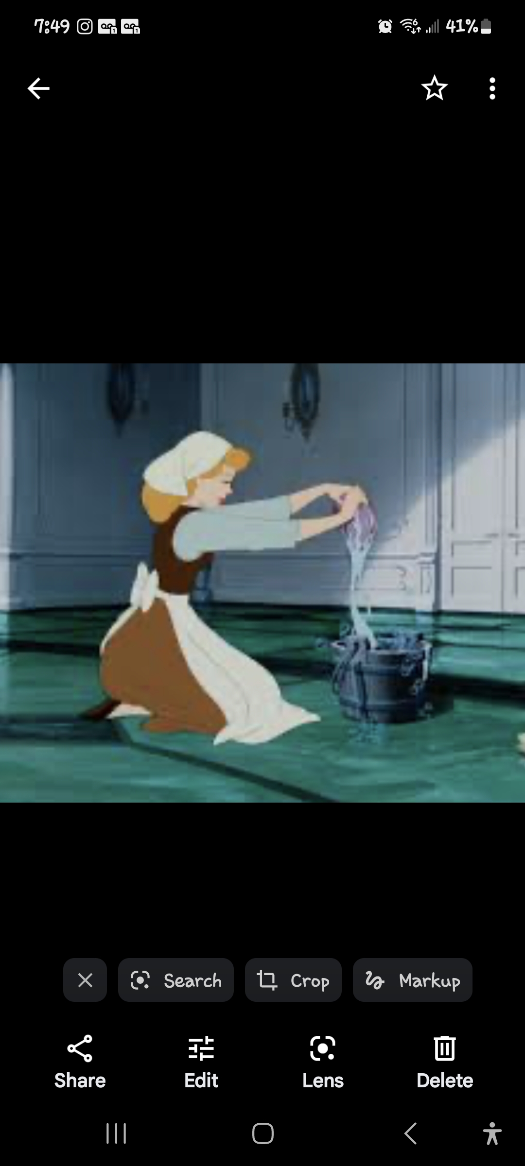 Avatar for Cinderella cleaning