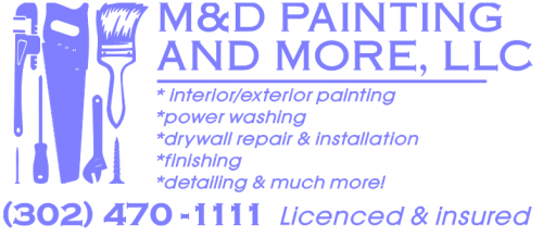 M & D Painting and More LLC logo
