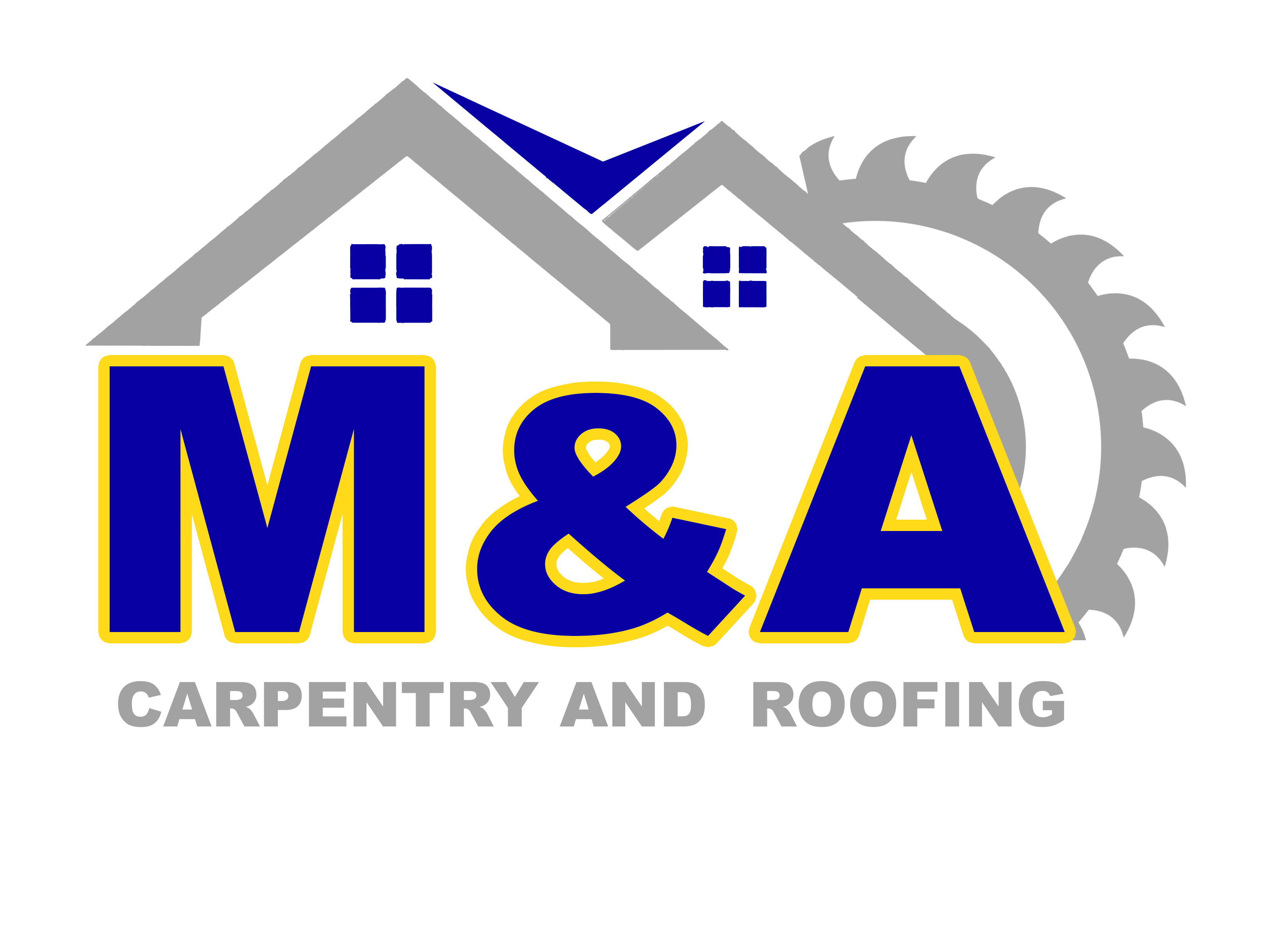 M&A Carpentry and Roofing logo