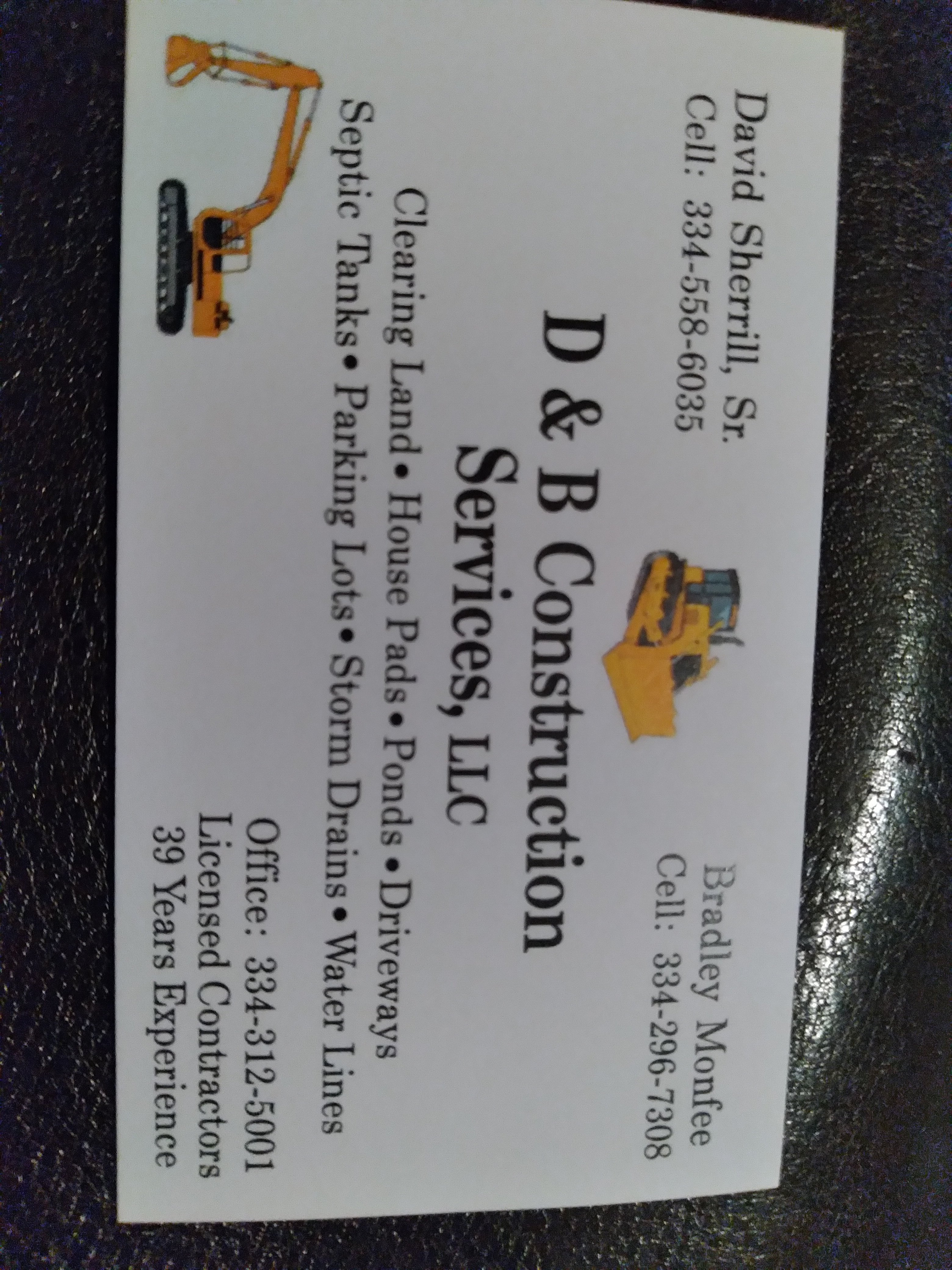 Avatar for D & B Construction services llc