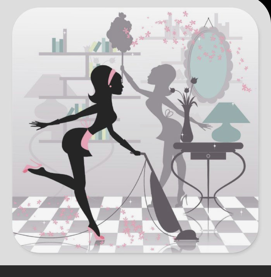 Liz cleaning services logo