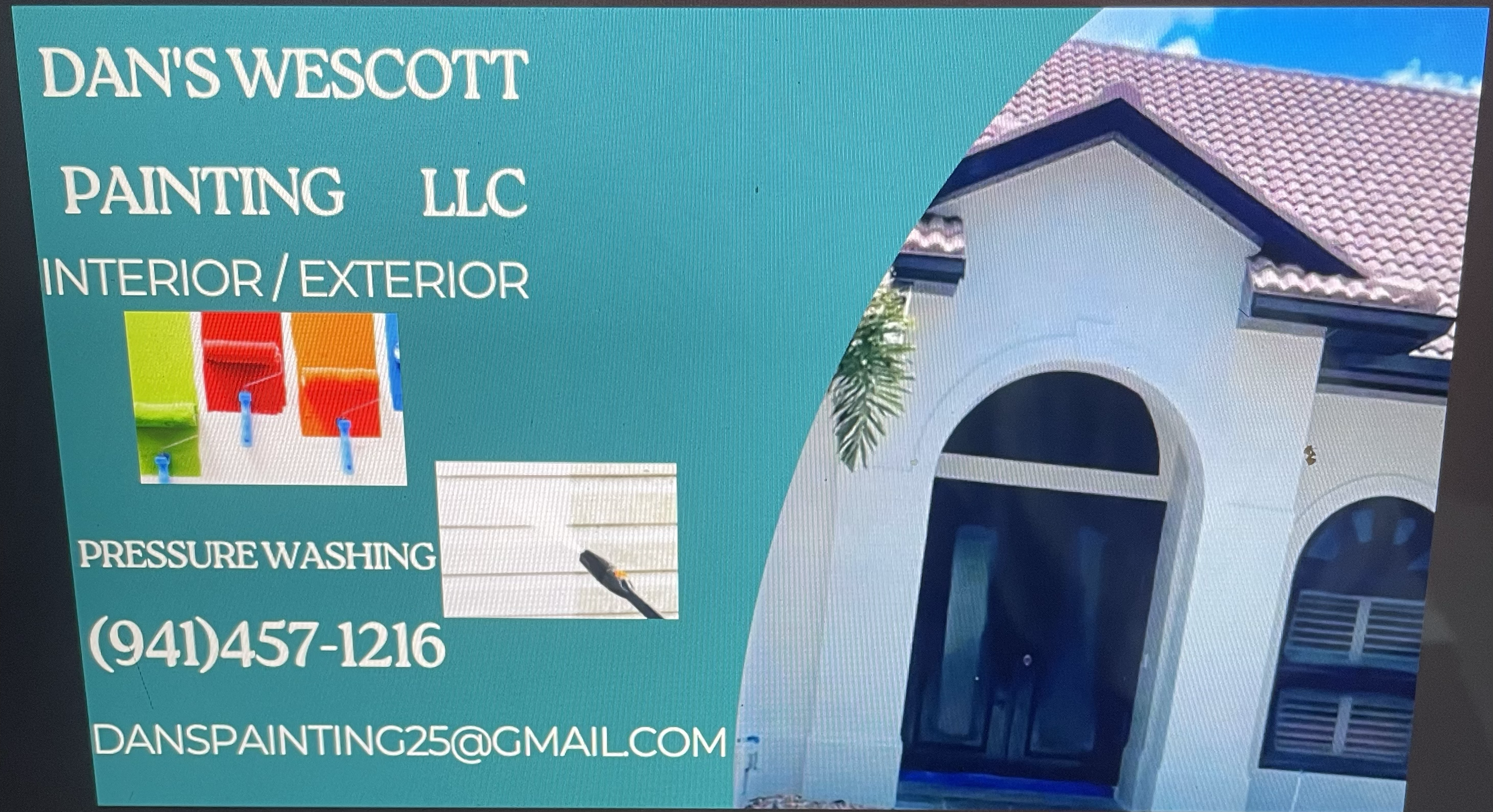 Logo for Dan's Wescott Painting